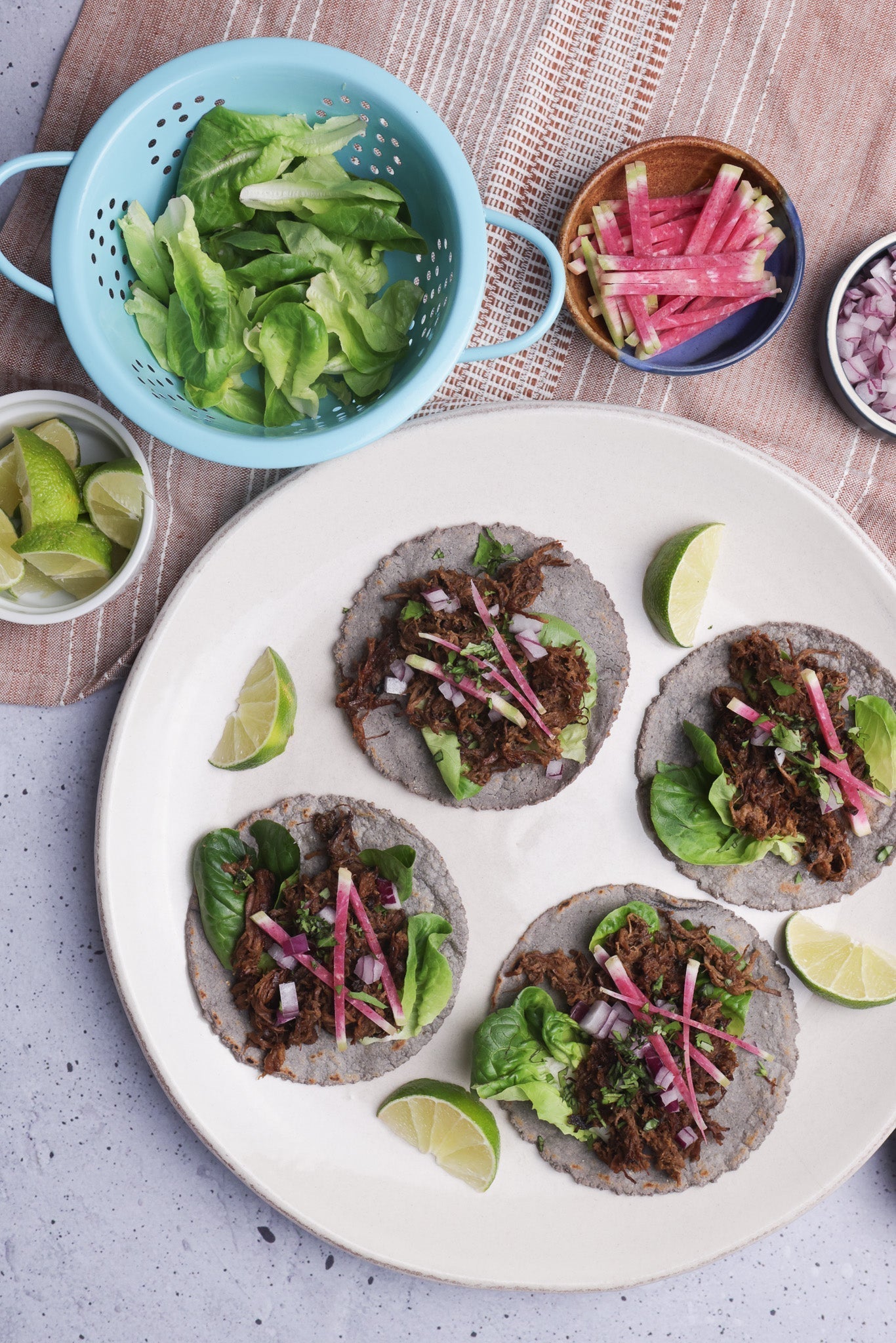 Slow Cooker Carnitas and Bone Broth Black Beans