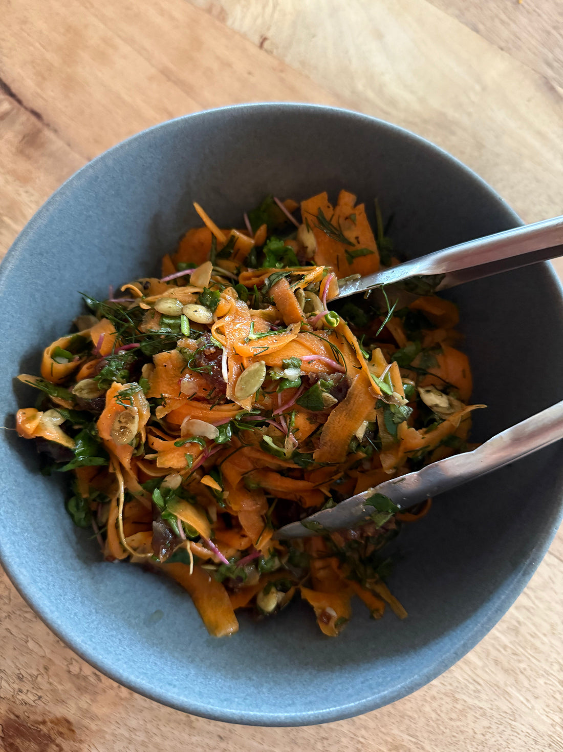 Shaved Carrot Salad