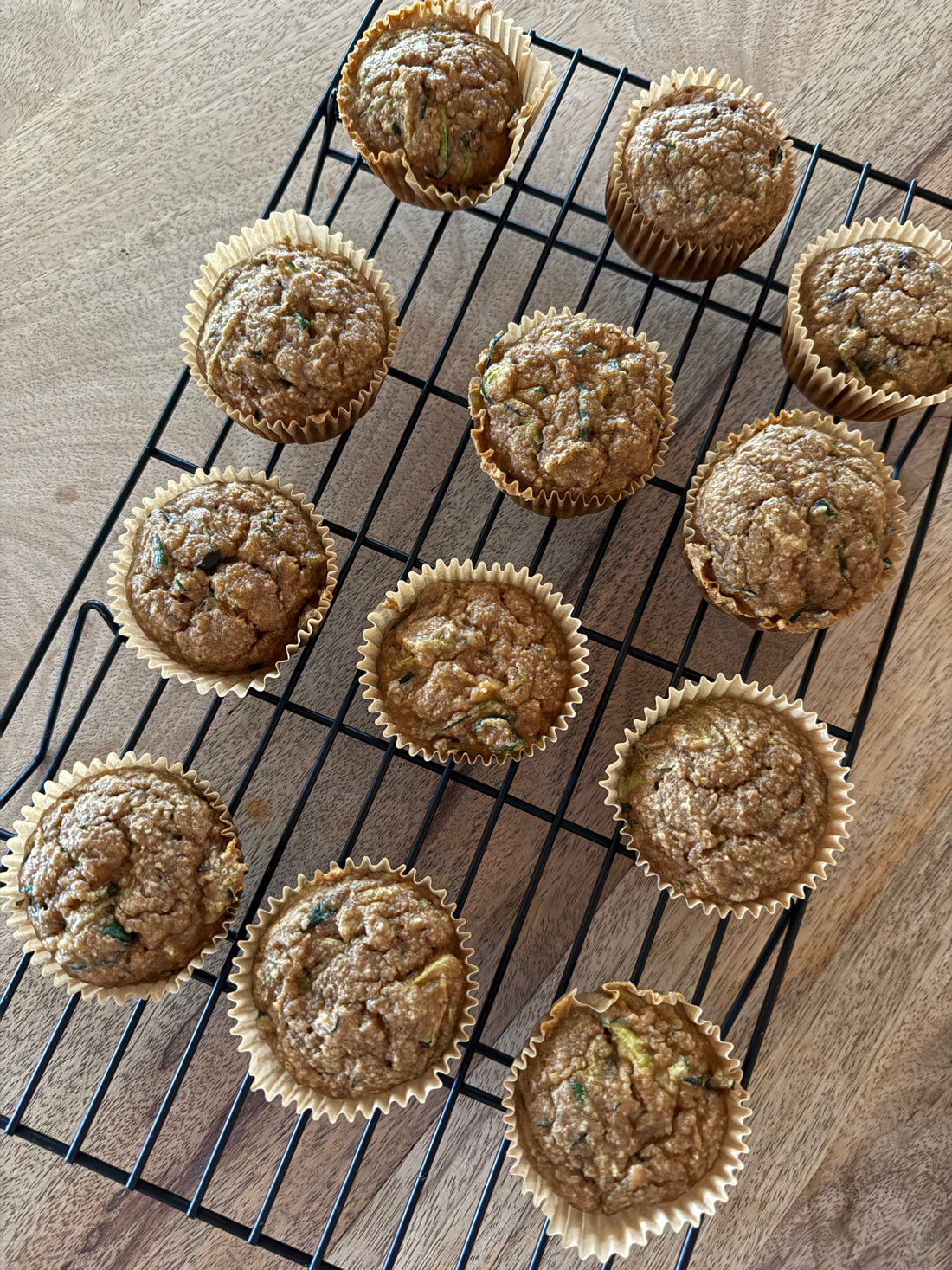 Zucchini Oat Muffins (Baby Led Weaning+ Gluten Free)