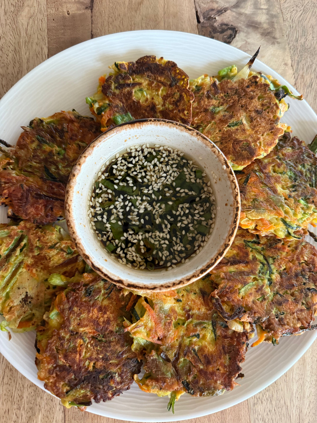 Korean Vegetable Pancakes